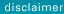 disclaimer