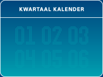 Klik hier voor de Kwartaal Kalender